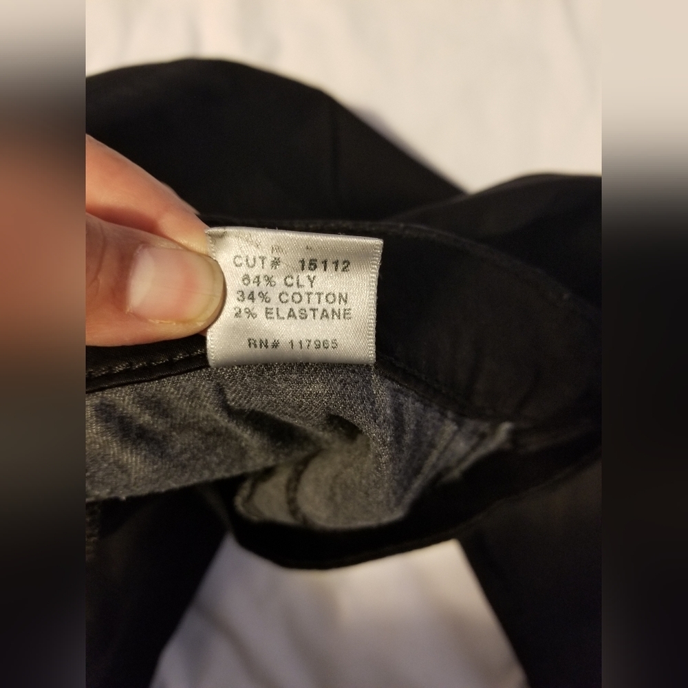 J Brand María Hihg Rise Skinny Jeans Black Size 30 - Picture 9 of 11